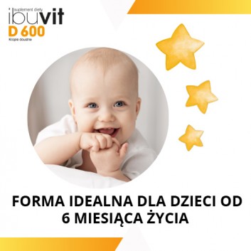 Ibuvit D 600, krople doustne, 10 ml - obrazek 2
