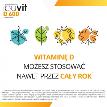 Ibuvit D 600, krople doustne, 10 ml - obrazek 5