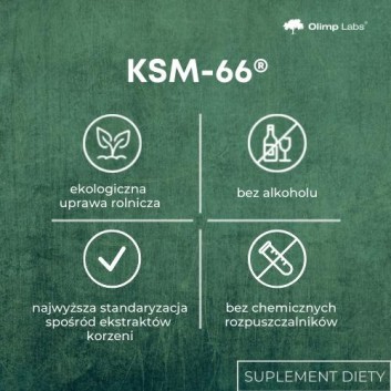 OLIMP Gold Ashwagandha, kapsułki, 30 sztuk - obrazek 4