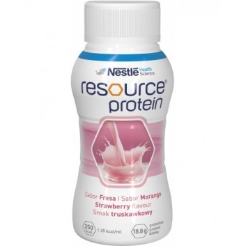Resource Protein, płyn, smak truskawkowy, 4 x 200 ml - obrazek 2