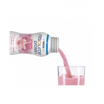 Resource Protein, płyn, smak truskawkowy, 4 x 200 ml - obrazek 4