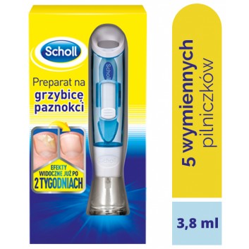 SCHOLL FUNGAL NAIL TREATMENT Preparat przeciwgrzybiczny do paznokci - 3,8 ml - obrazek 1 - Apteka internetowa Melissa