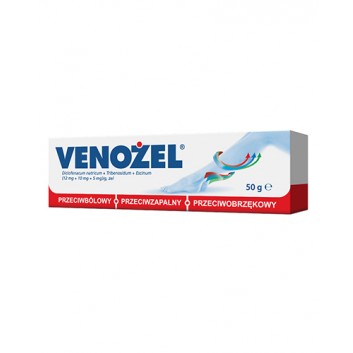 VENOŻEL Żel przeciwbólowy i przeciwobrzękowy - 50 g