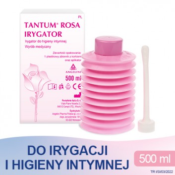 TANTUM ROSA Irygator - do płukania pochwy - 500 ml - cena, opinie, stosowanie - obrazek 1 - Apteka internetowa Melissa