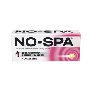 No-Spa, 40 mg, tabletki, 40 sztuk