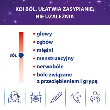 APAP NOC, Na różne rodzaje bólu, 50 tabletek - obrazek 3 - Apteka internetowa Melissa