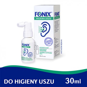 FONIX HIGIENA USZU Preparat w sprayu, 30 ml  - obrazek 1 - Apteka internetowa Melissa