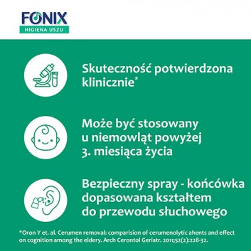 Fonix Higiena Uszu, spray, 30 ml - obrazek 4