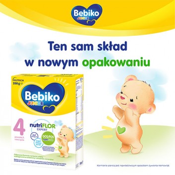 BEBIKO JUNIOR 4 Mleko modyfikowane, 350 g, powyżej 2. roku życia - obrazek 2