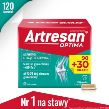Artresan Optima, kapsułki, 120 sztuk - obrazek 2