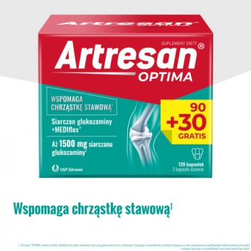 Artresan Optima, kapsułki, 120 sztuk - obrazek 3