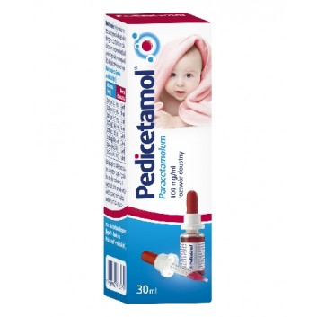 PEDICETAMOL Roztwór doustny, 30 ml - obrazek 1 - Apteka internetowa Melissa