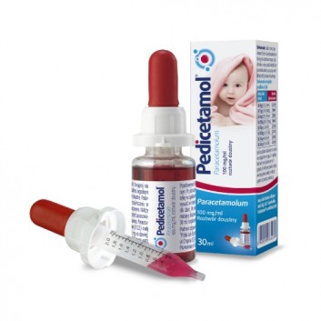 Pedicetamol, 100 mg/ml, roztwór doustny, 30 ml - obrazek 2