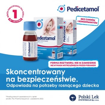 Pedicetamol, 100 mg/ml, roztwór doustny, 60 ml - obrazek 4