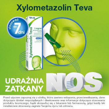 XYLOMETAZOLIN TEVA Aerozol do nosa 1 mg/ml, na katar, 10 ml - obrazek 3 - Apteka internetowa Melissa