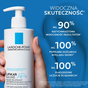 LA ROCHE-POSAY LIPIKAR SYNDET AP+ Krem myjący uzupełniający poziom lipidów, 400 ml - obrazek 6 - Apteka internetowa Melissa