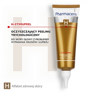 PHARMACERIS H STIMUPEEL Peeling trychologiczny do skóry głowy, 125 ml - obrazek 2 - Apteka internetowa Melissa