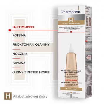 PHARMACERIS H STIMUPEEL Peeling trychologiczny do skóry głowy, 125 ml - obrazek 3 - Apteka internetowa Melissa