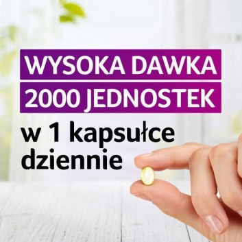 VIGANTOLETTEN MAX Witamina D3 2000 j.m., kapsułki, 120 sztuk - obrazek 3 - Apteka internetowa Melissa