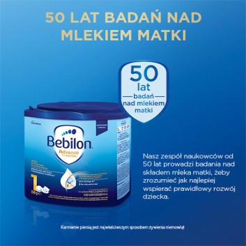 BEBILON 1 Pronutra­-Advance Mleko modyfikowane, początkowe, 350 g, cena, opinie, właściwości - obrazek 3 - Apteka internetowa Melissa