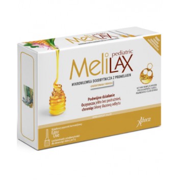 Melilax Pediatric, mikrowlewka doodbytnicza, 6 wlewek
