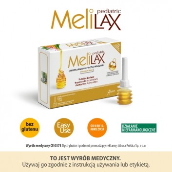 Melilax Pediatric, mikrowlewka doodbytnicza, 6 wlewek - obrazek 5