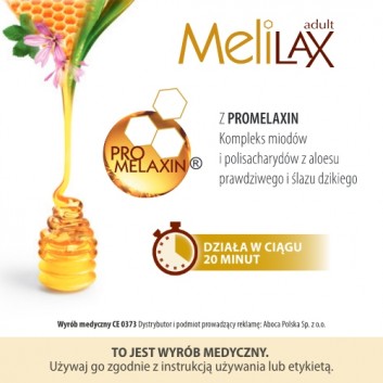 Melilax Adult, mikrowlewka doodbytnicza, 6 wlewek - obrazek 3