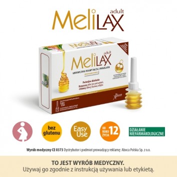 Melilax Adult, mikrowlewka doodbytnicza, 6 wlewek - obrazek 5