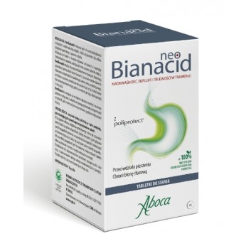 NeoBianacid Nadkwaśność i Refluks, tabletki do ssania, 45 sztuk