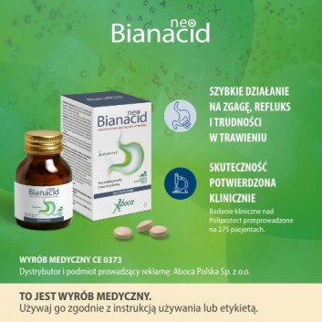 NeoBianacid Nadkwaśność i Refluks, tabletki do ssania, 45 sztuk - obrazek 2