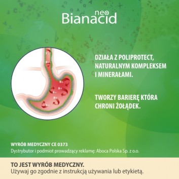 NeoBianacid Nadkwaśność i Refluks, tabletki do ssania, 45 sztuk - obrazek 3