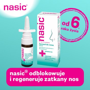 Nasic, (0,1mg+5mg)/dawkę, aerozol do nosa, 10 ml - obrazek 2
