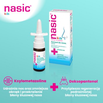 Nasic Kids, (0,05mg+5mg)/dawkę, aerozol do nosa, roztwór, 10 ml - obrazek 5