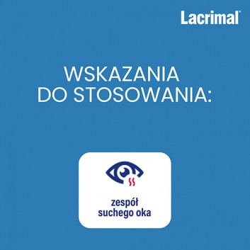 LACRIMAL Krople do oczu - 10 ml (2 x 5 ml) - obrazek 3 - Apteka internetowa Melissa