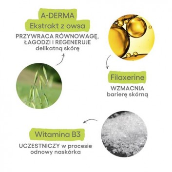 Aderma Exomega Control, krem emolient, 400 ml - obrazek 5