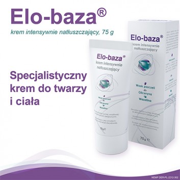 ELO-BAZA Krem intensywnie natłuszczający, 75 g  - obrazek 2 - Apteka internetowa Melissa