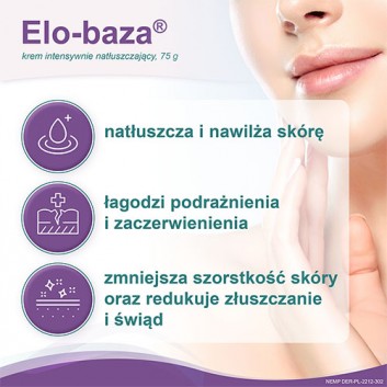 ELO-BAZA Krem intensywnie natłuszczający, 75 g  - obrazek 3