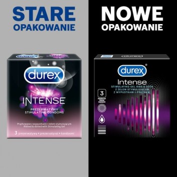 DUREX INTENSE Prezerwatywy - 3 szt. - cena, opinie, właściwości - obrazek 4 - Apteka internetowa Melissa