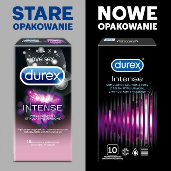 DUREX INTENSE Prezerwatywy - 10 szt. - cena, opinie, właściwości - obrazek 4 - Apteka internetowa Melissa