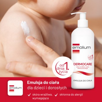Emolium Dermocare, emulsja do ciała, 400 ml - obrazek 3
