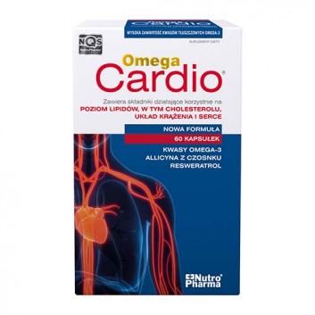 Nutropharma Omega Cardio, kapsułki, 60 sztuk