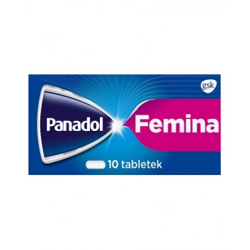 PANADOL FEMINA, na różne rodzaje bólu, 10 tabl. - obrazek 1 - Apteka internetowa Melissa