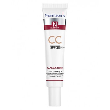 Pharmaceris N Capilar-Tone, krem tonujący CC, SPF 30, skóra naczynkowa i nadreaktywna, 40 ml