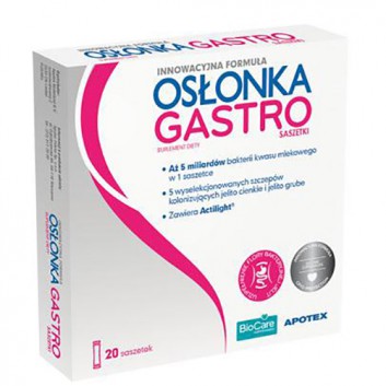 OSŁONKA Gastro, 20 saszetek - obrazek 1 - Apteka internetowa Melissa