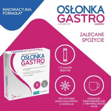 OSŁONKA Gastro, 20 saszetek - obrazek 7 - Apteka internetowa Melissa