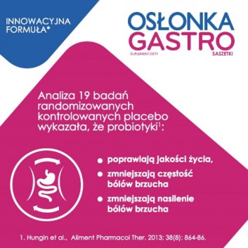 OSŁONKA Gastro, 20 saszetek - obrazek 8 - Apteka internetowa Melissa