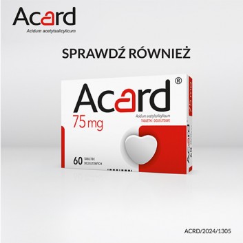 Acard, 150 mg, tabletki dojelitowe, 60 sztuk - obrazek 6