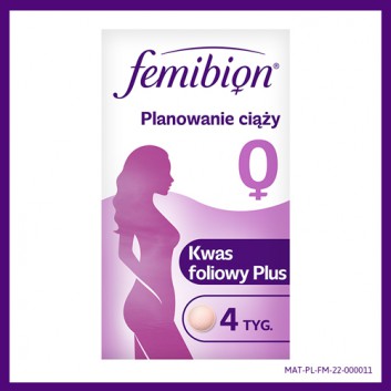 FEMIBION 0 Planowanie ciąży, tabletki, 28 sztuk - obrazek 1 - Apteka internetowa Melissa