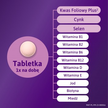 FEMIBION 0 Planowanie ciąży, tabletki, 28 sztuk - obrazek 3