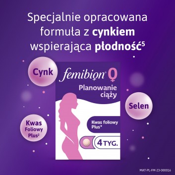 FEMIBION 0 Planowanie ciąży, tabletki, 28 sztuk - obrazek 4